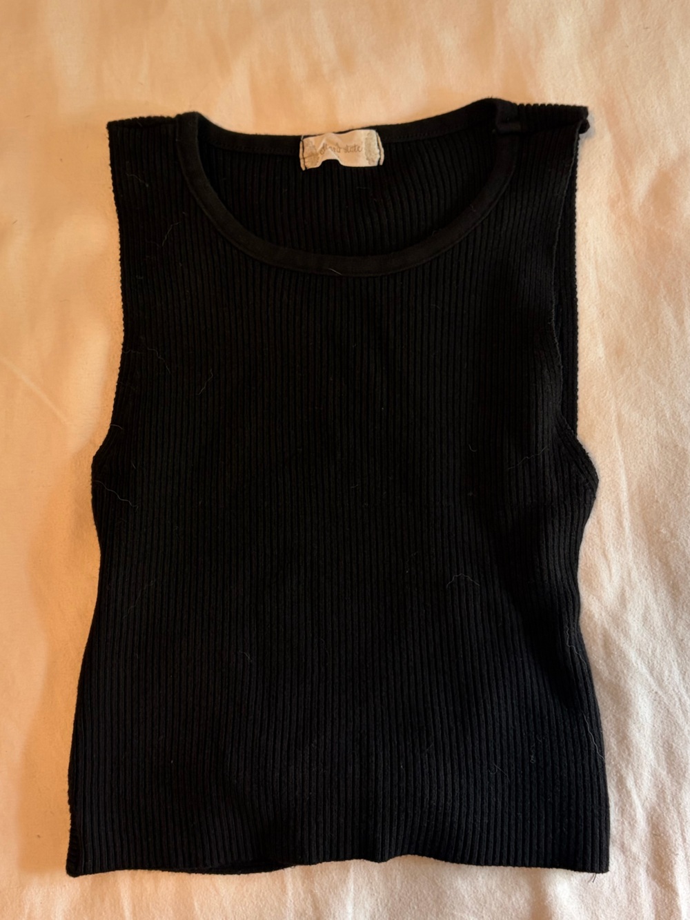 Altar’d State cut out tank with bow